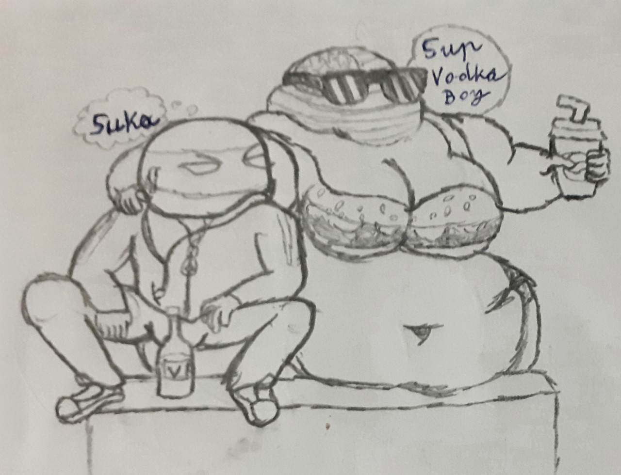 CountryHumans Russia and USA by Rizzeli -- Fur Affinity [dot] net