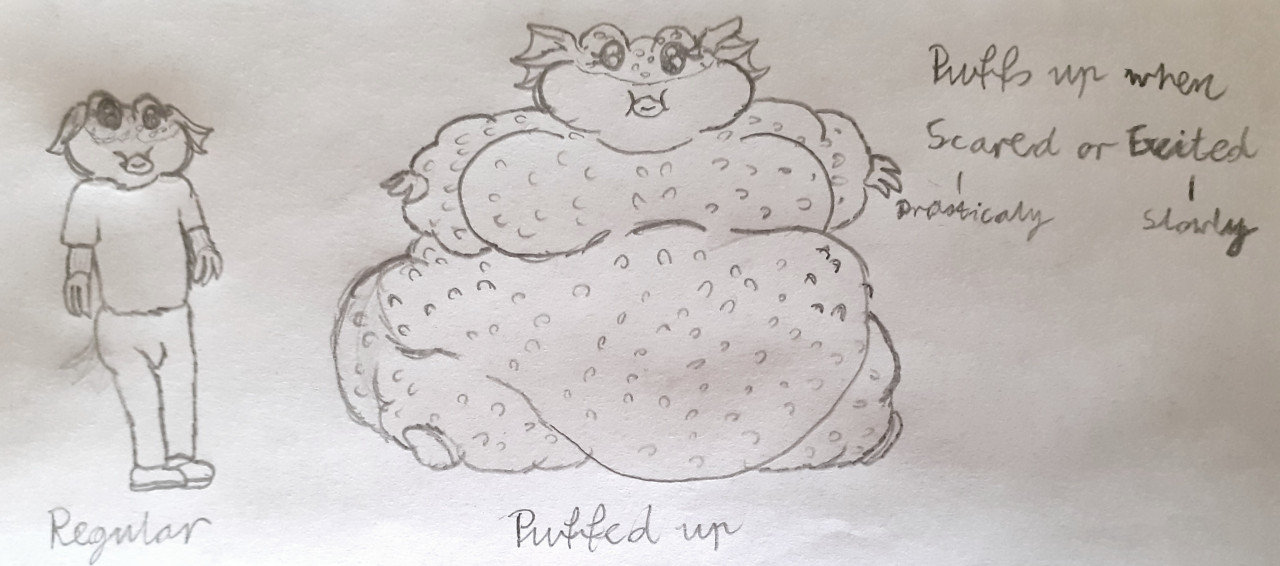 Free: Big Ol' Puffer By Nastbag - Puffer Fish Girl Inflation 