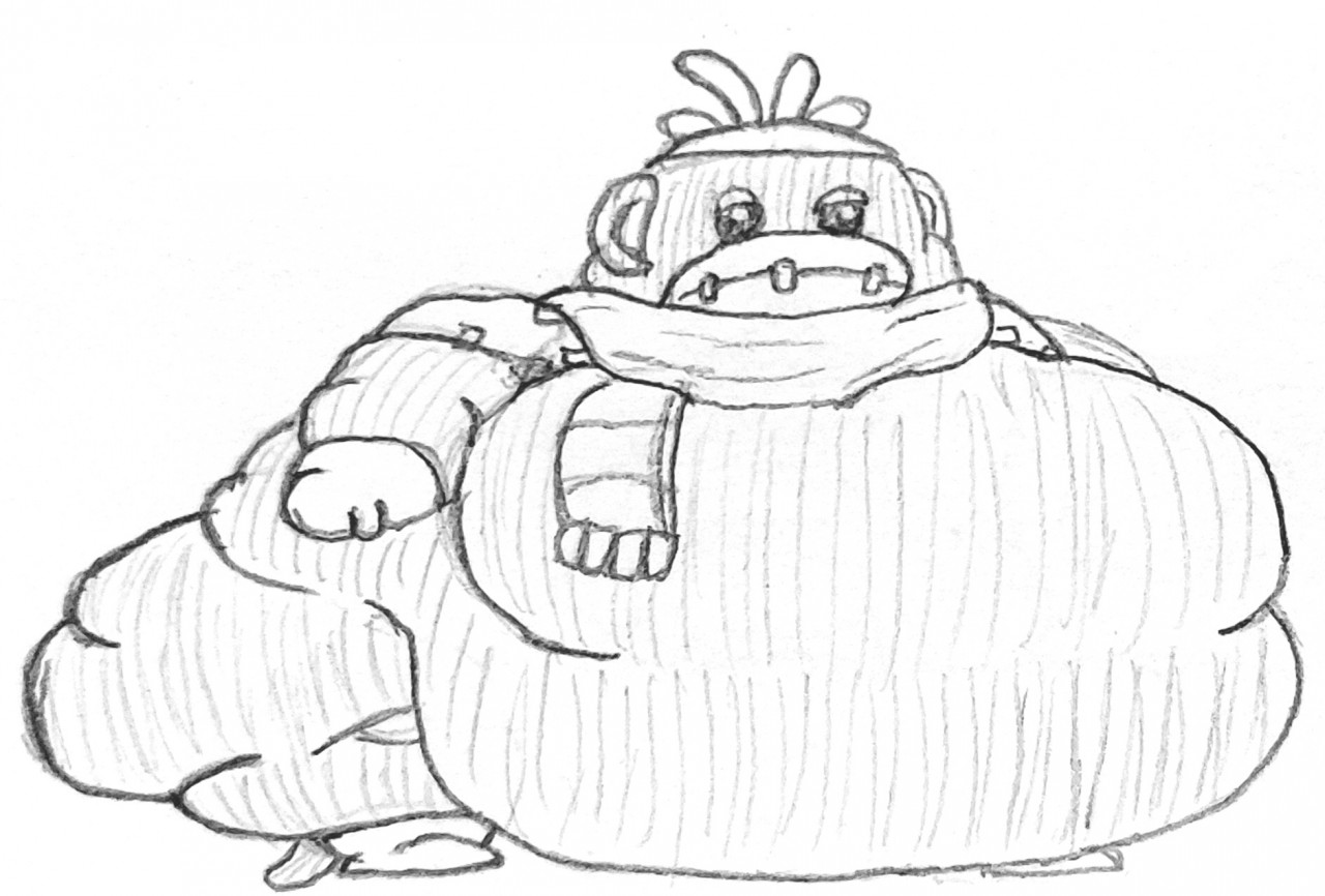 Mime an Fat by Fishman_Paul -- Fur Affinity [dot] net