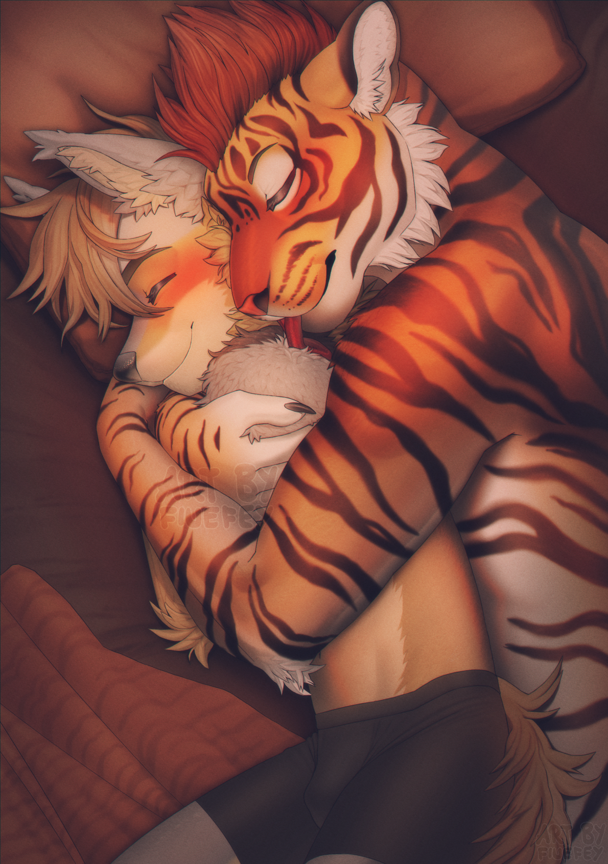 [C] PanzicaChee - Safe in your Tiger boyfriend’s arms