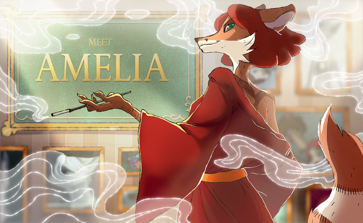 Meet Amelia by flavusapus -- Fur Affinity [dot] net