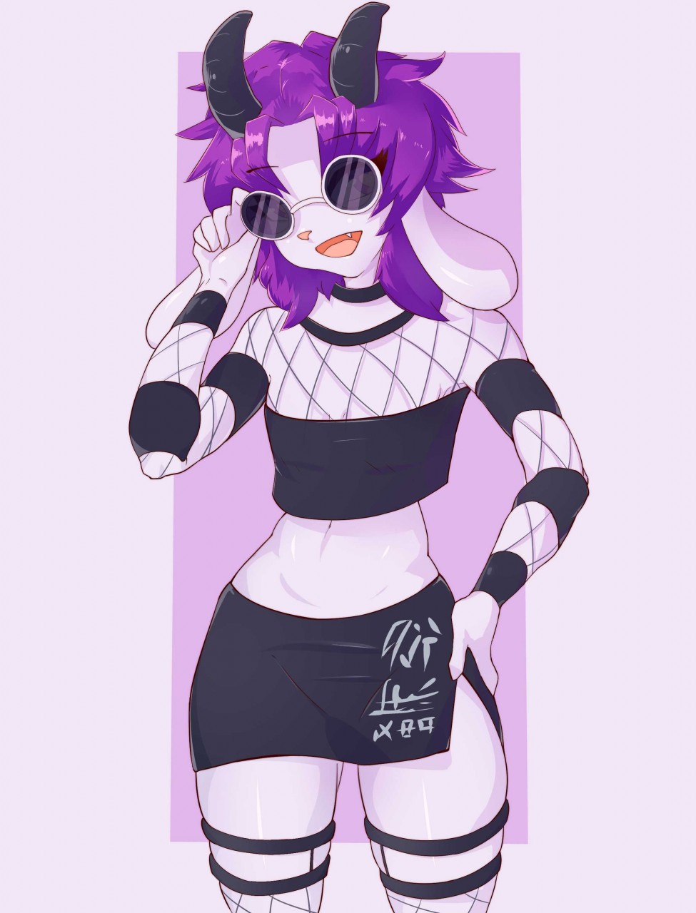 Goth cutie! Ver. 2 by FleeceRhyme -- Fur Affinity [dot] net