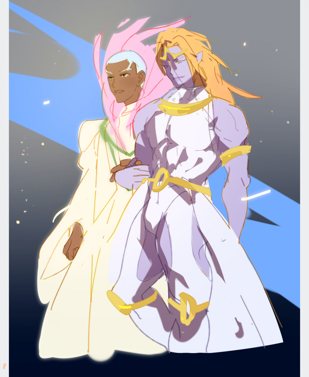 Dio and Pucci by Flins -- Fur Affinity [dot] net