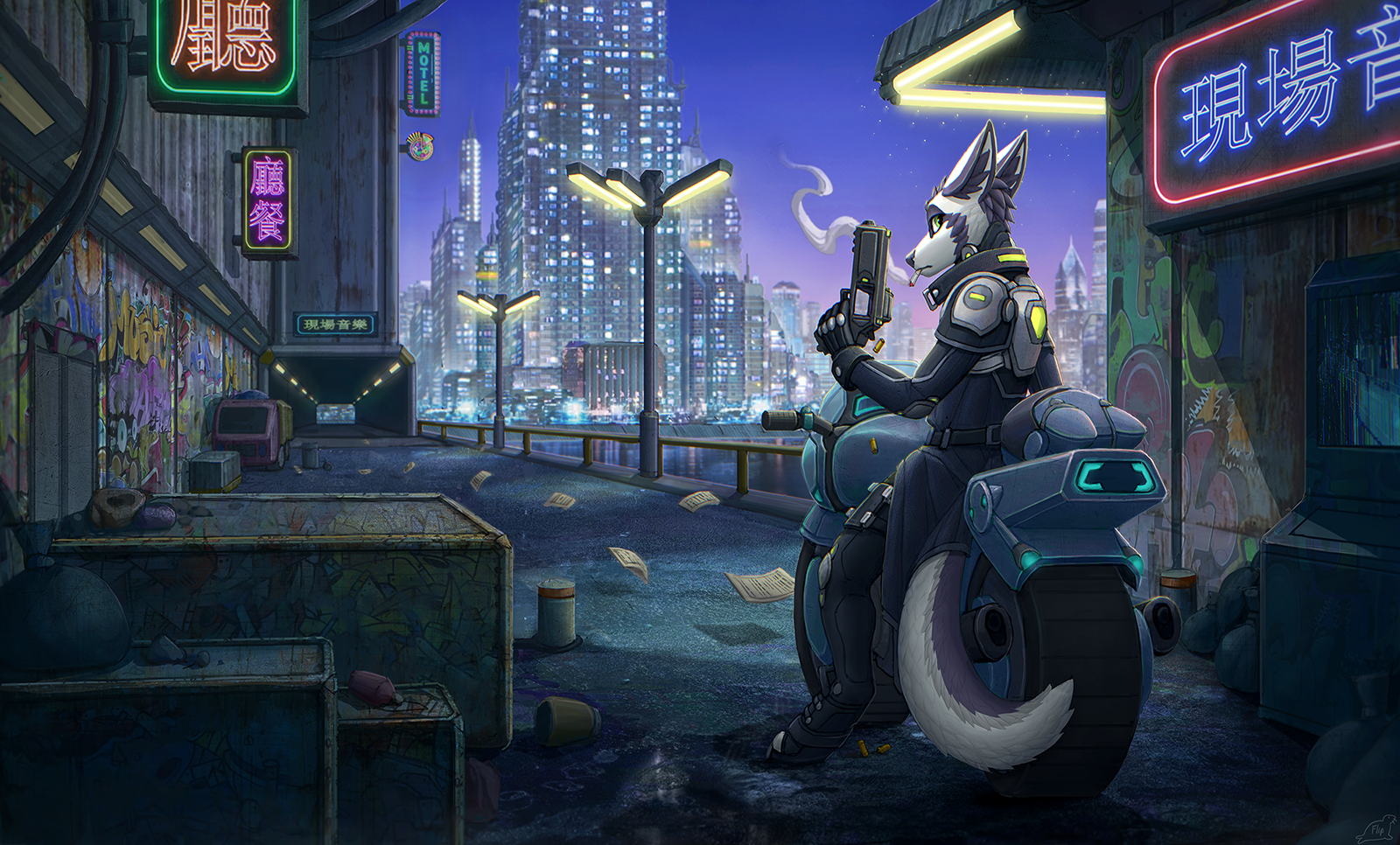 Cyberpunk furry mod фото 60