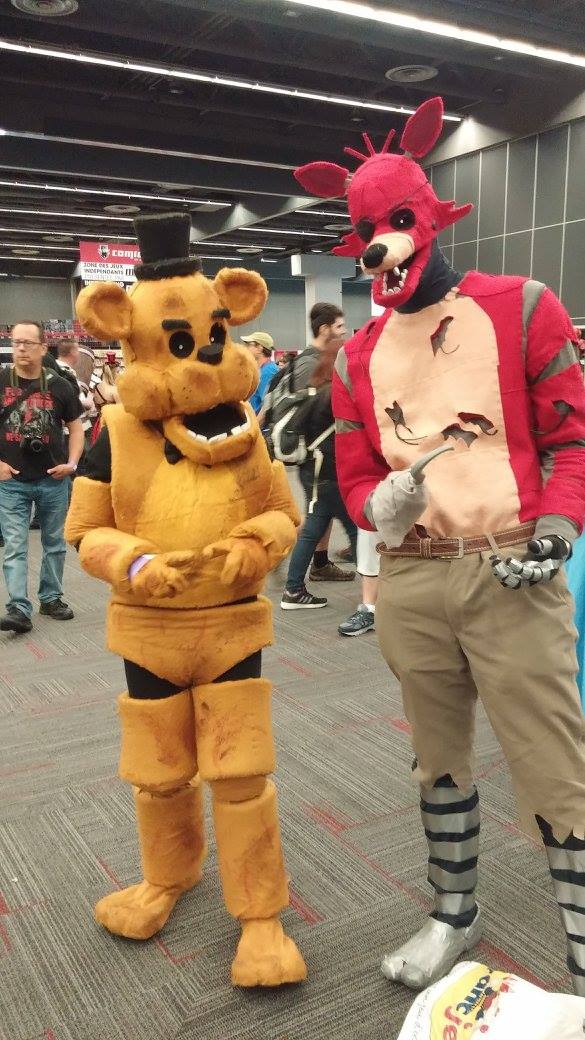 Freddy and Foxy (Five Nights at Freddy's by FlloydTheEagle -- Fur ...