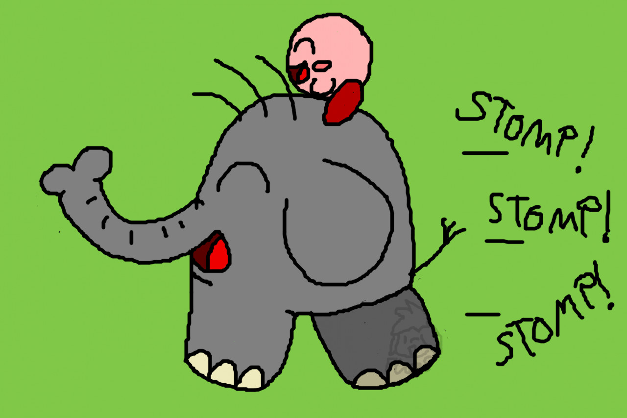 Elephant Kirby!, Kirby