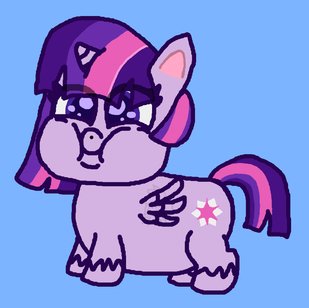 twilight sparkle pony life chubby by FloppyPony -- Fur Affinity [dot] net