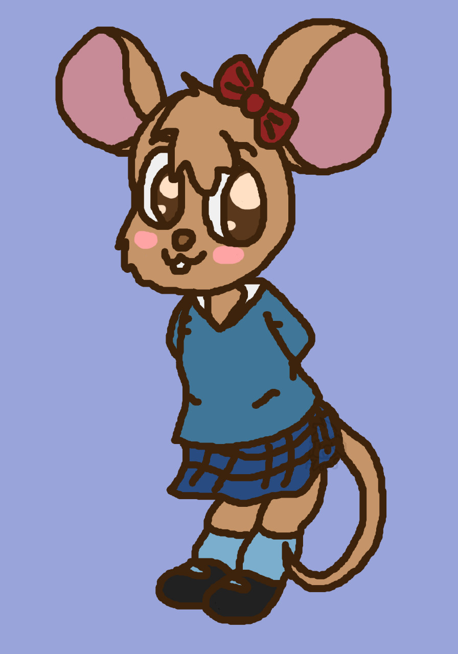 girl mouse cartoon