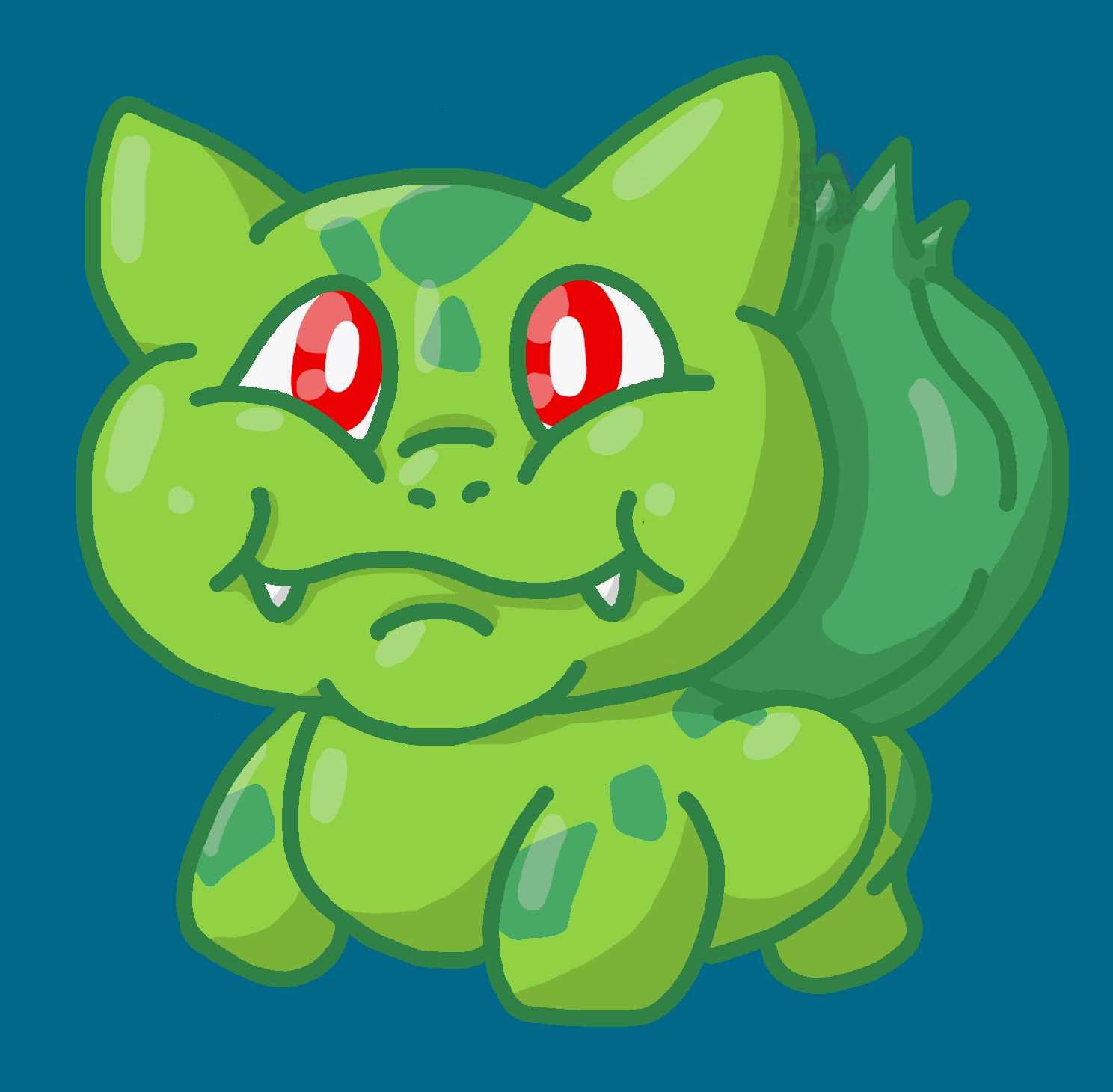 Shiny Bulbasaur — Weasyl