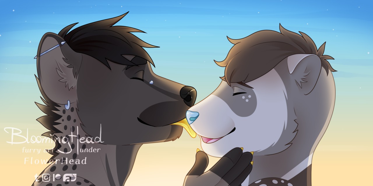 just two gay furries by FlowerHead -- Fur Affinity [dot] net