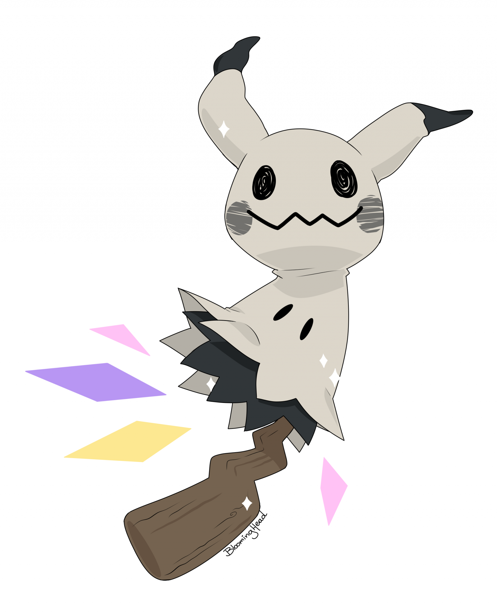 PWYW Pokemon Commission - Mimikyu by FlowerHead -- Fur Affinity [dot] net