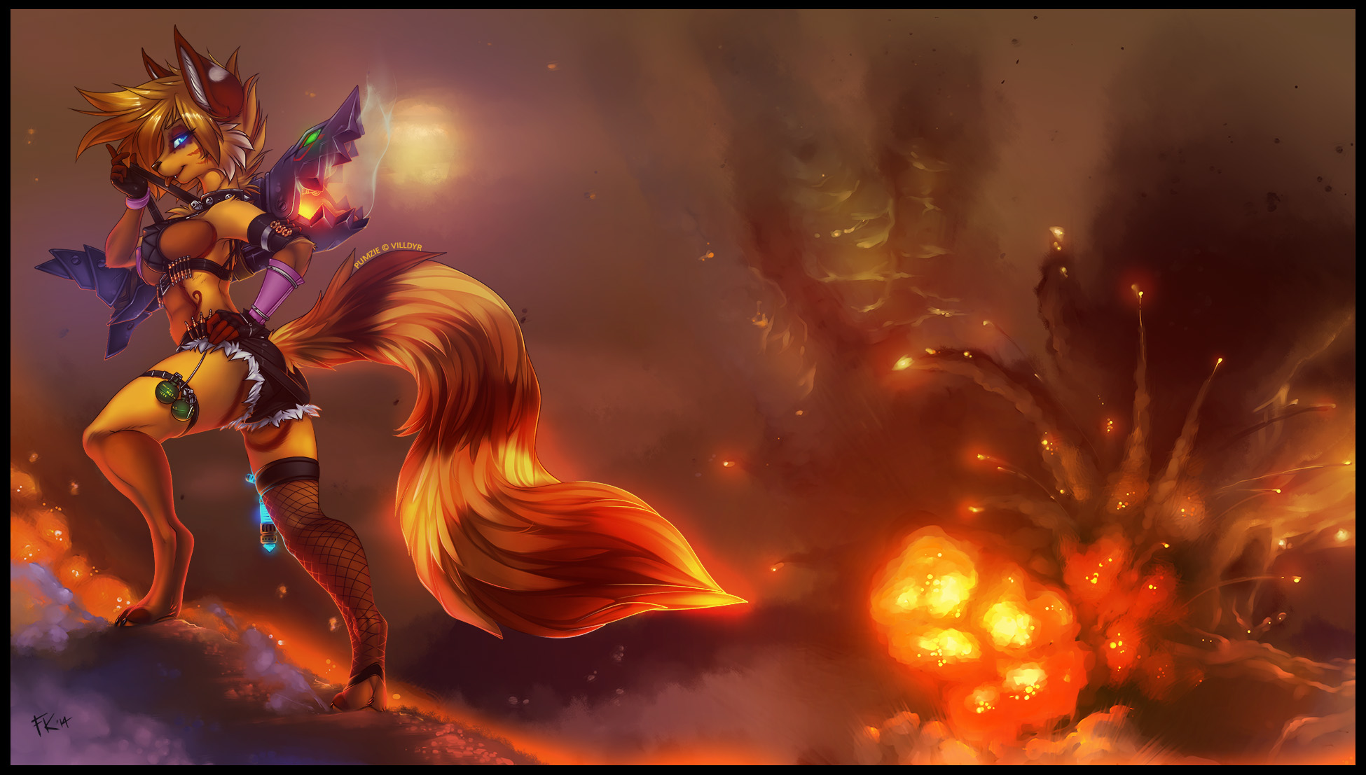 Trial by Fire by fluff-kevlar -- Fur Affinity [dot] net