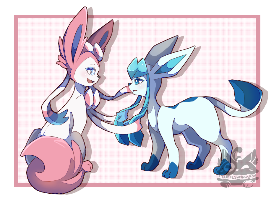 pokemon x and y sylveon and glaceon