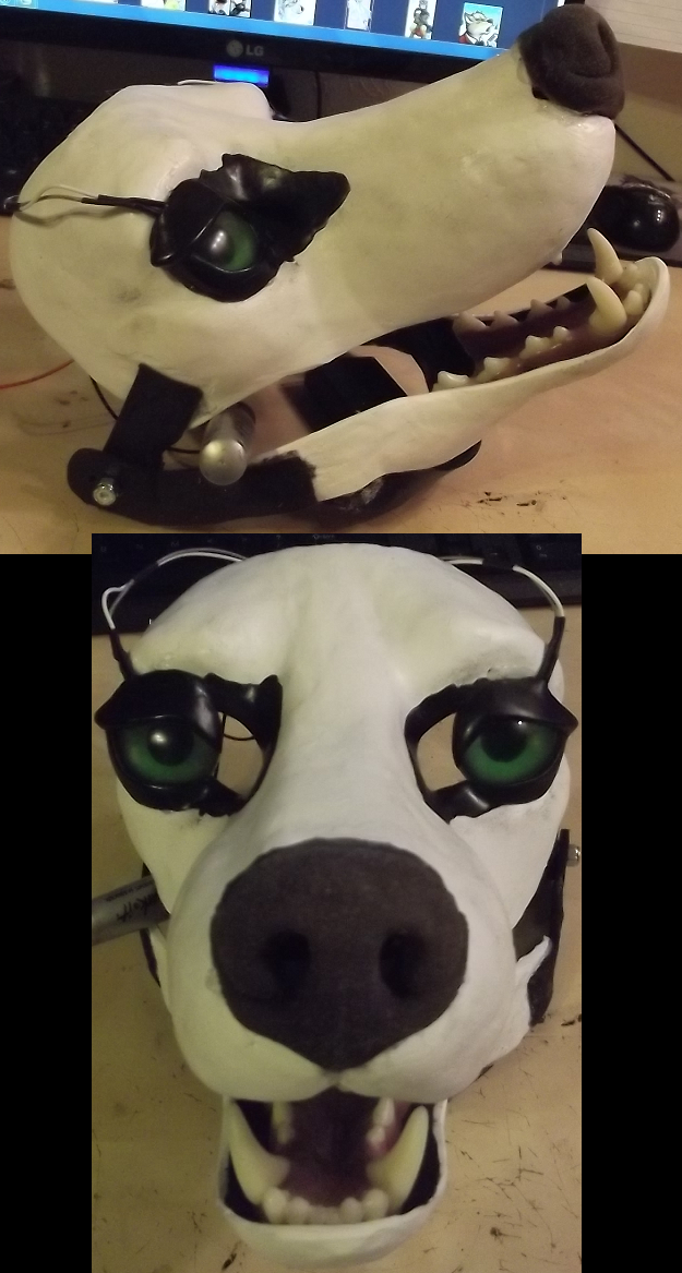 Fursuit base k9 (with deals eyes and nose and