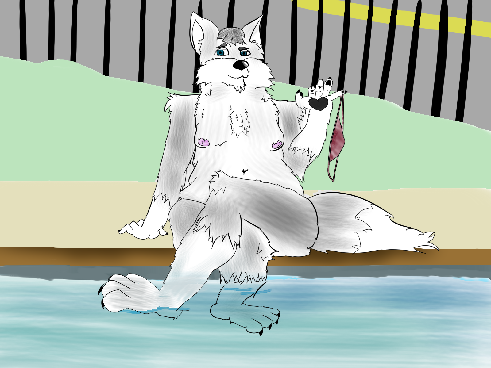 Not so skinny dip by flyguy124 -- Fur Affinity [dot] net