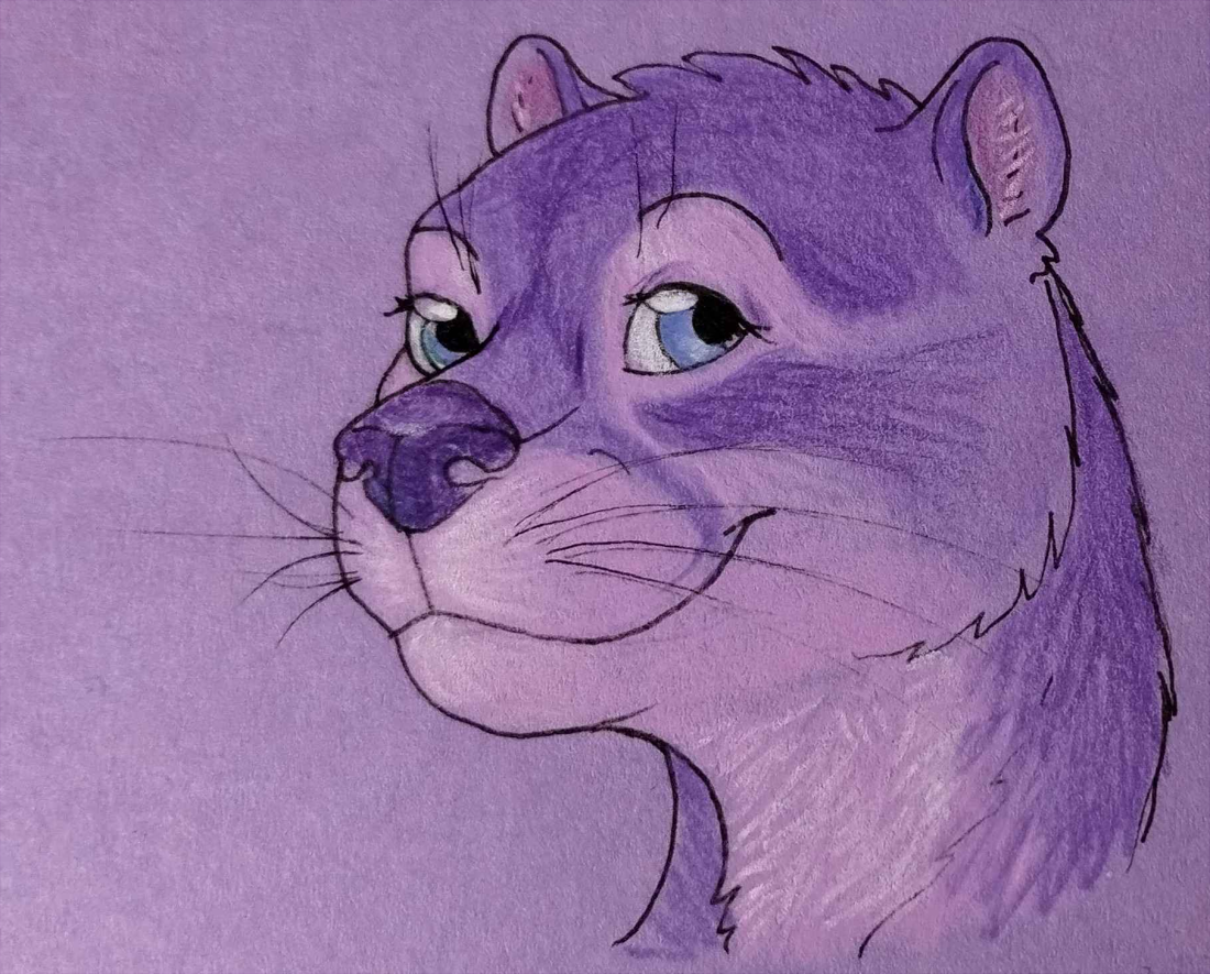 Lavender Otter