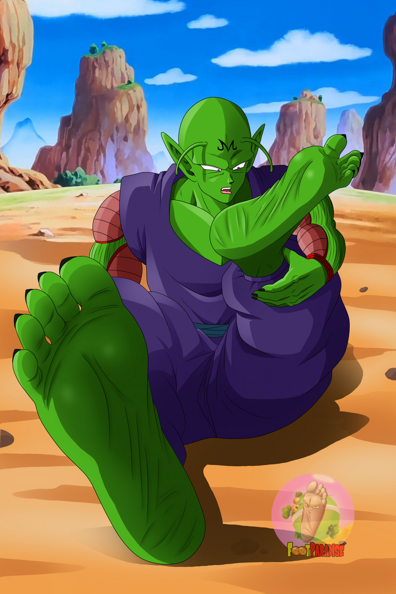 Majin Piccolo By Footparadiseart Fur Affinity dot Net