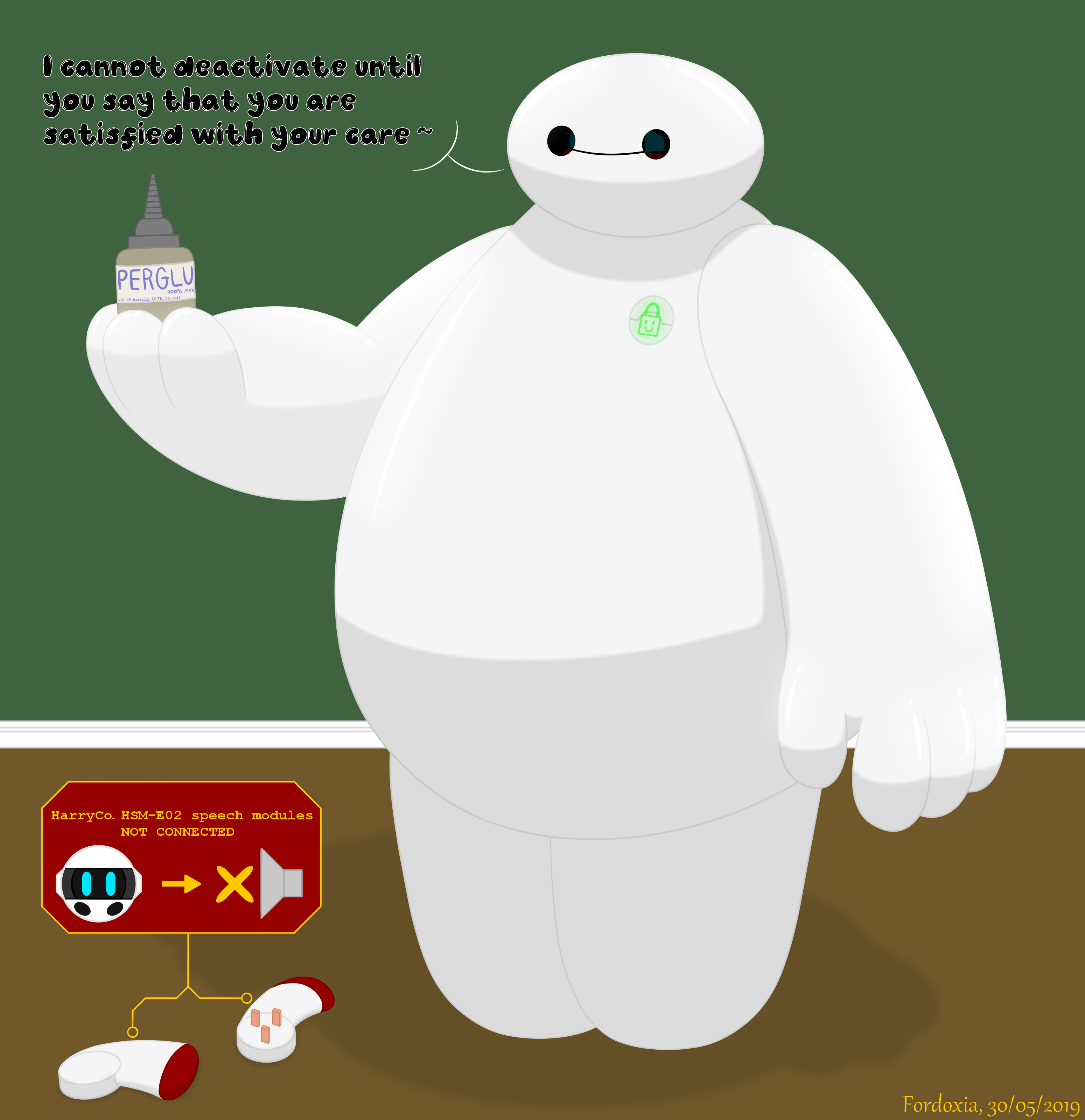 Baymax endoskeleton