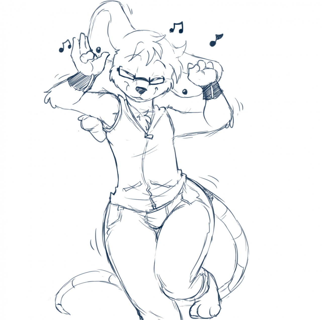 Dancing Sketches by Awkwardos -- Fur Affinity [dot] net