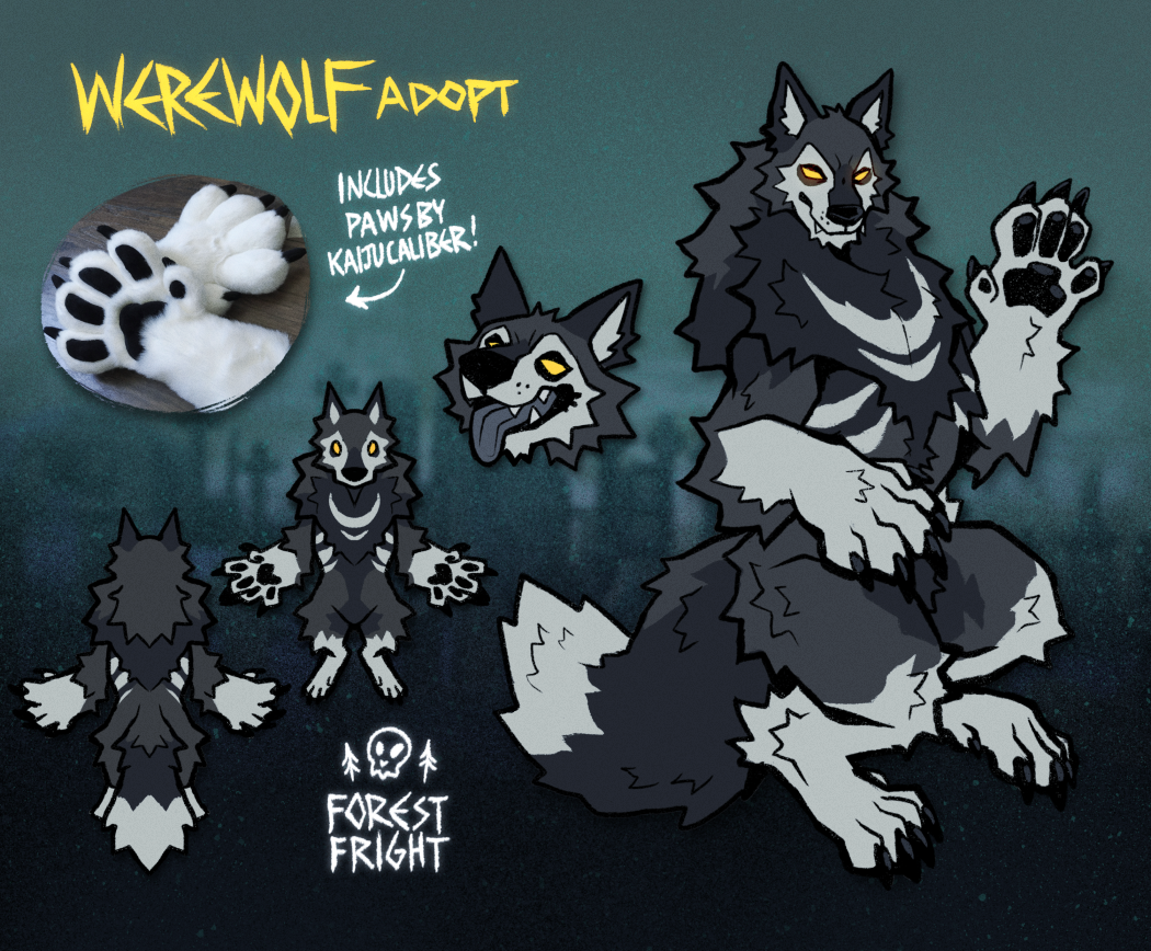 adopt me werewolf concept art by me :3 happy howl-oween everybody!🐺🐾 :  r/adoptmeroblox