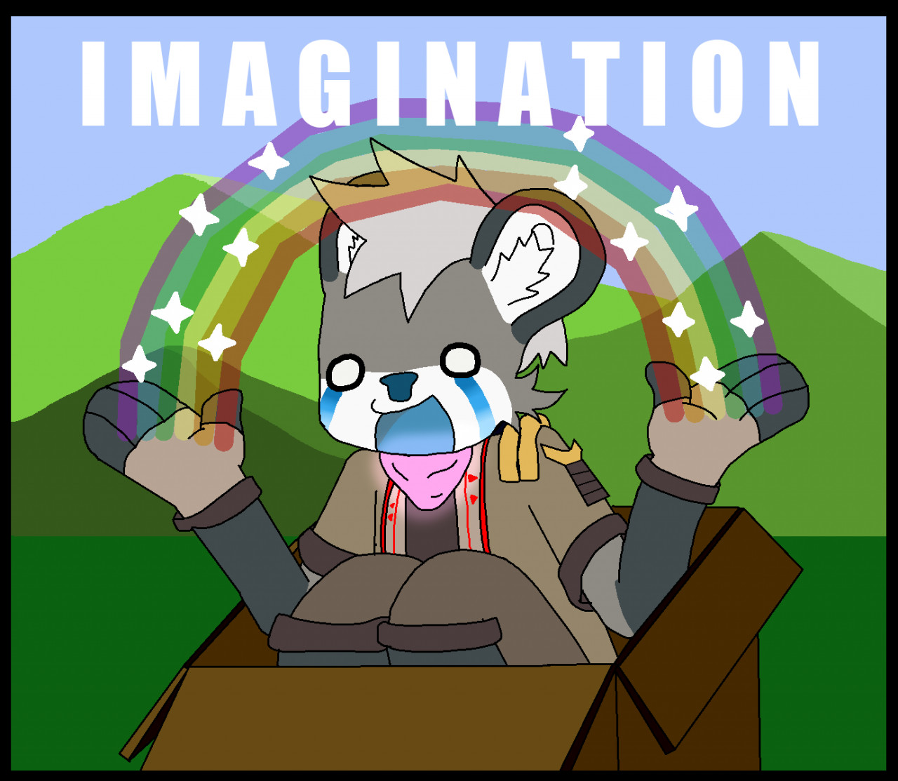 With your Imagination