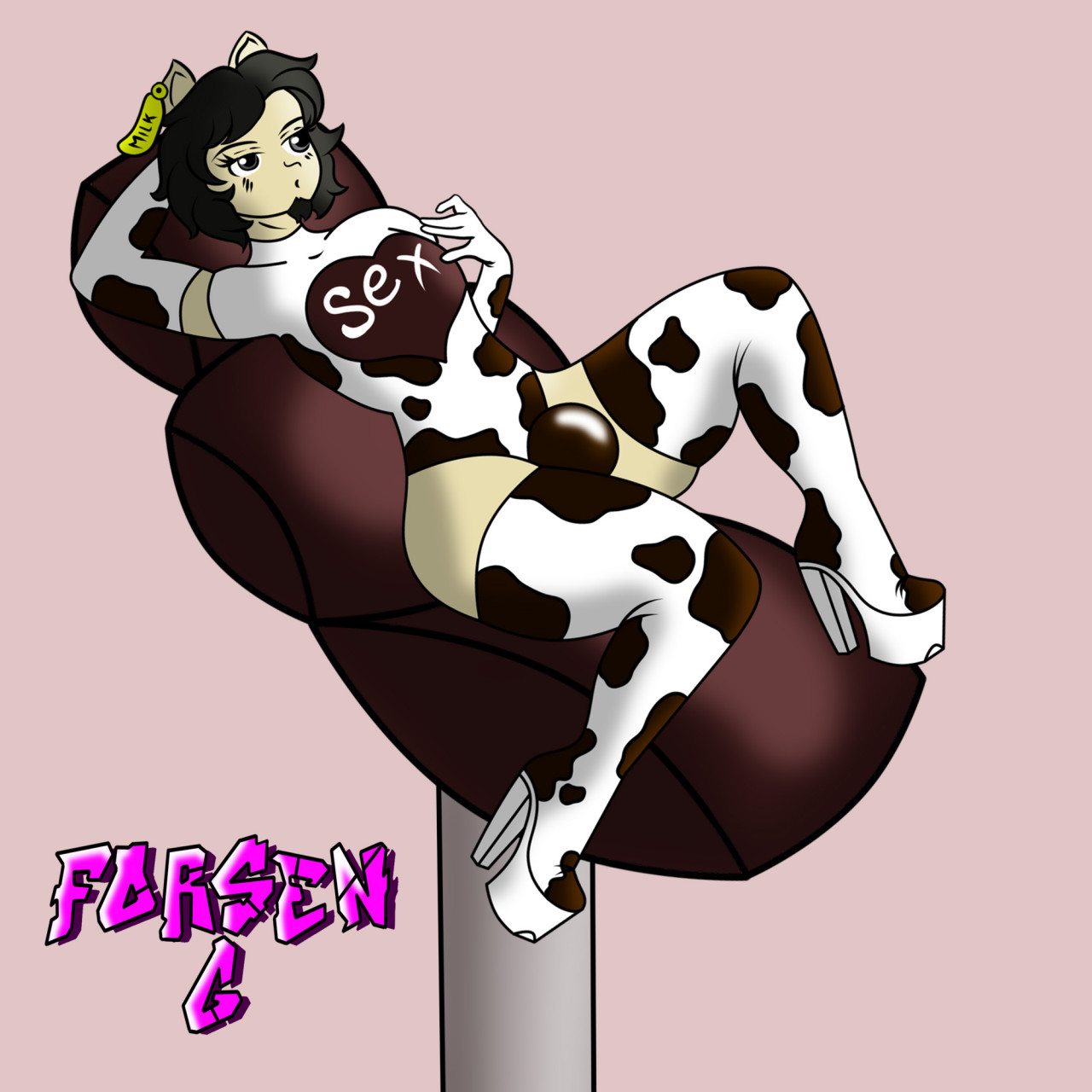 Hunter in cow costume by FoRsEn_G_295 -- Fur Affinity [dot] net