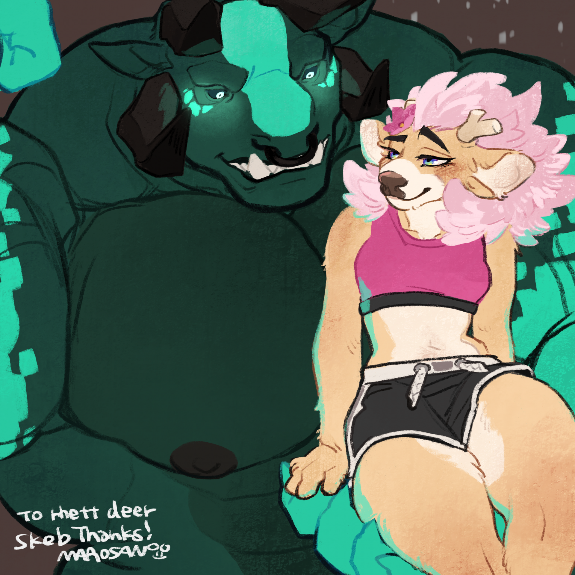 the king and his consort (by marototori) by fortlucenne -- Fur Affinity  [dot] net