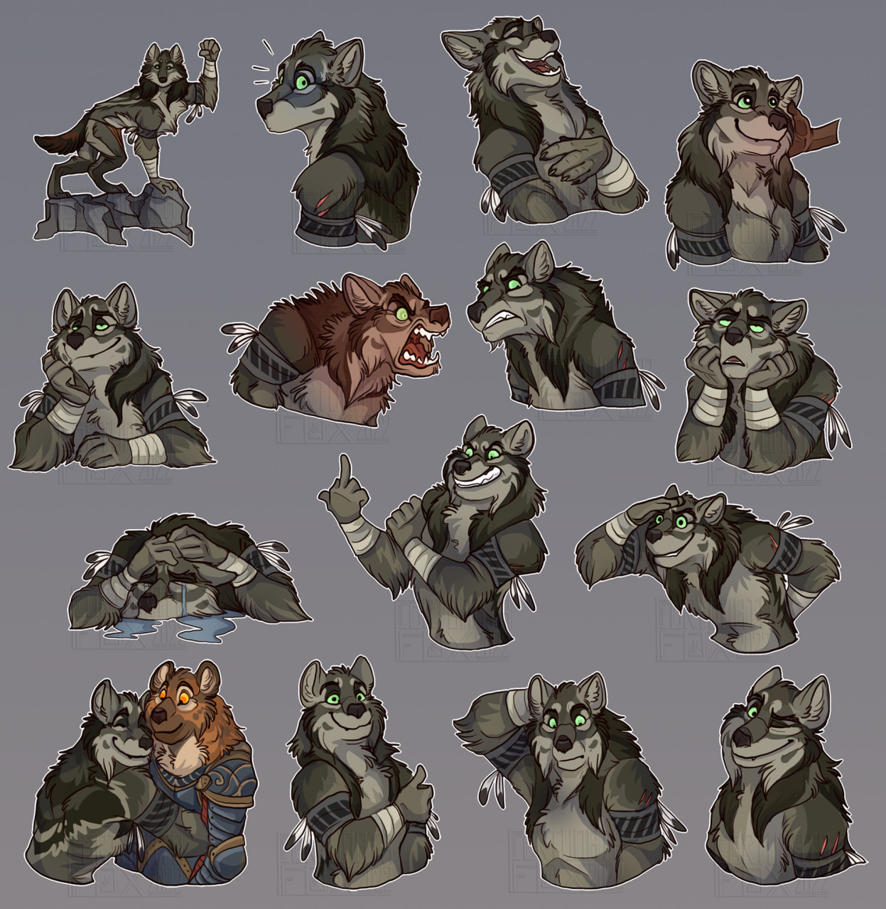 Telegram stickers - for Selendris