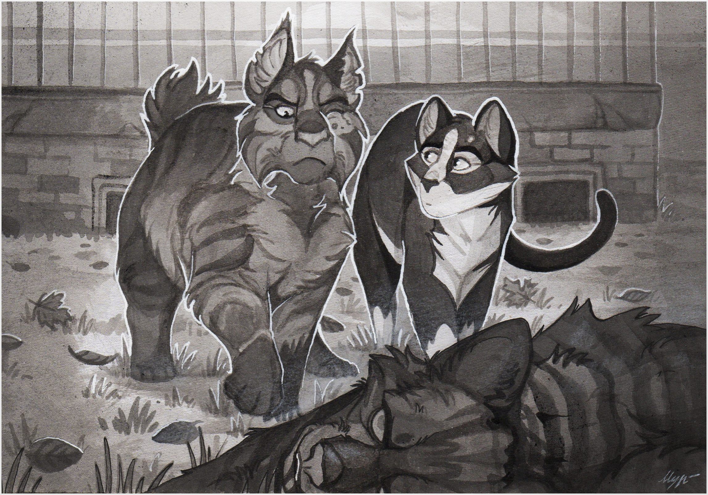 Warrior Cats Artfight 2022 p3 by Nanuka -- Fur Affinity [dot] net