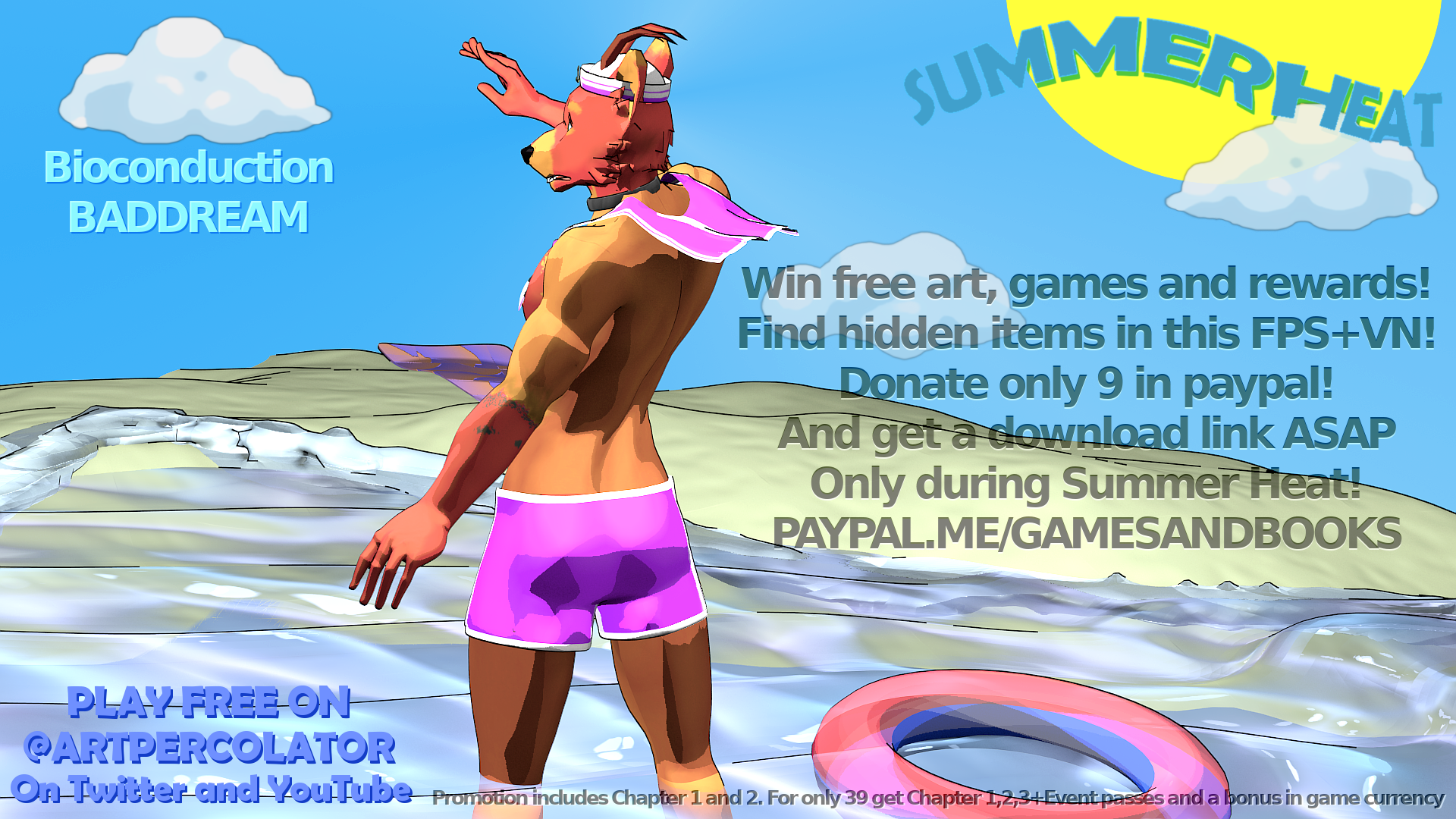 Summer Heat Bad Dream Event! by fortunecat -- Fur Affinity [dot] net