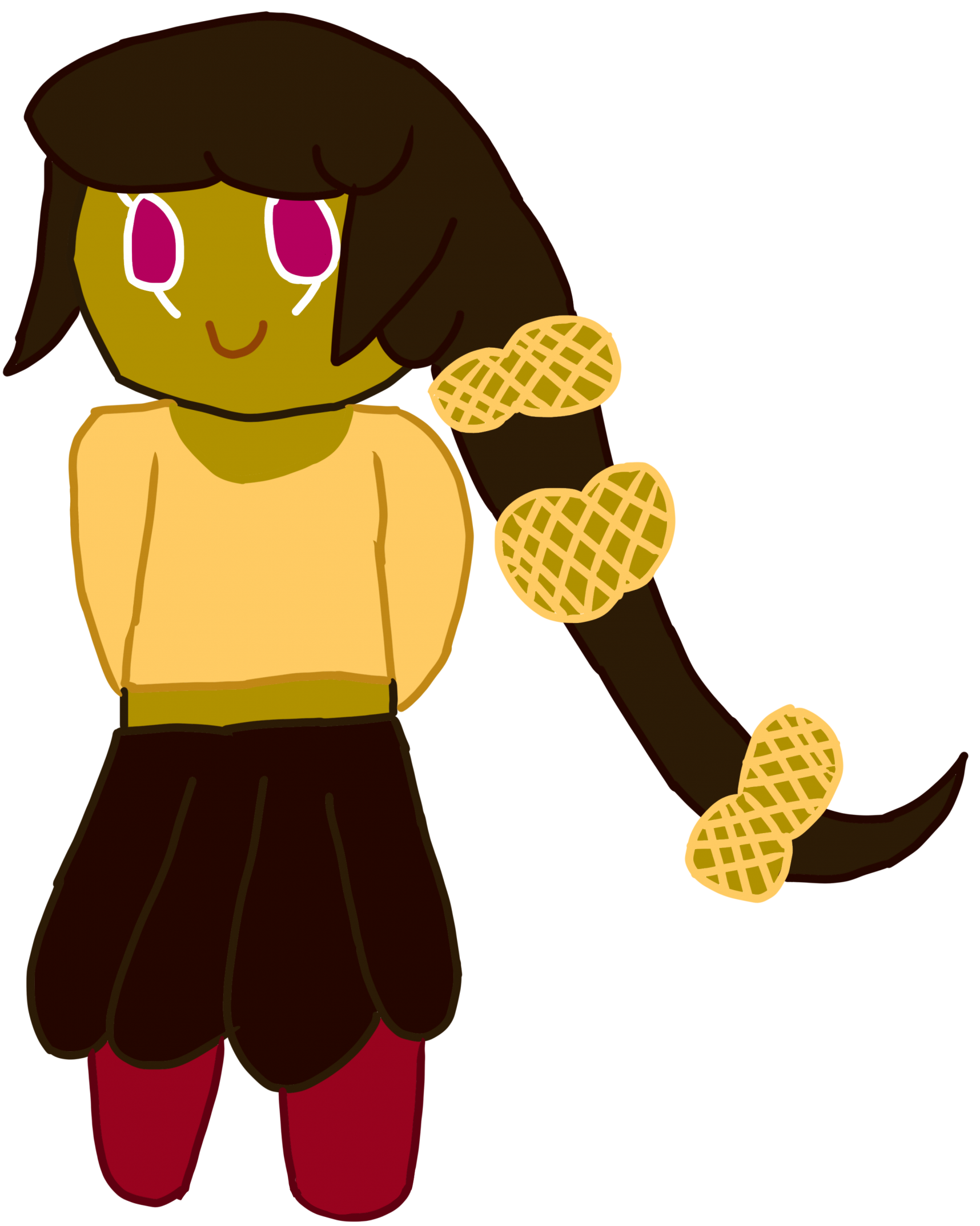 Cookie Run OC: Peanut Butter Fudge Cookie by FossilDiggerNSFW -- Fur  Affinity [dot] net