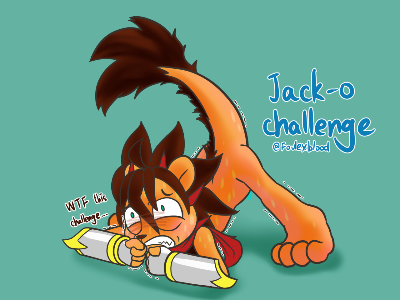 🔞 FourNTD 🔞 on X: Jack-O challenge~ ig #jackochallenge   / X