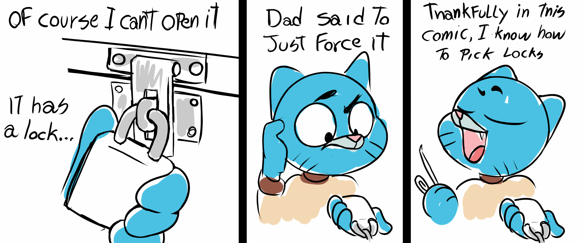 Gumball's Battery Mishap -part2. 