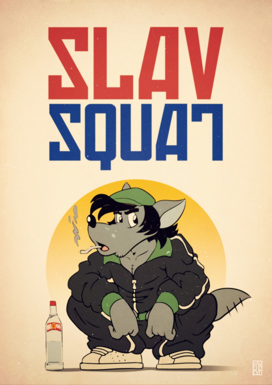 Slav Squat! by FOX-POP -- Fur Affinity [dot] net
