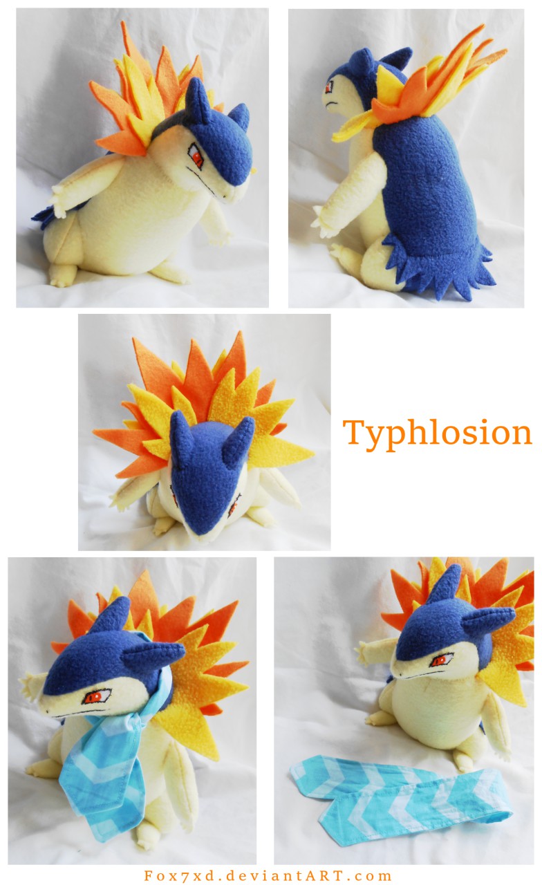 Pokemon typhlosion plush online