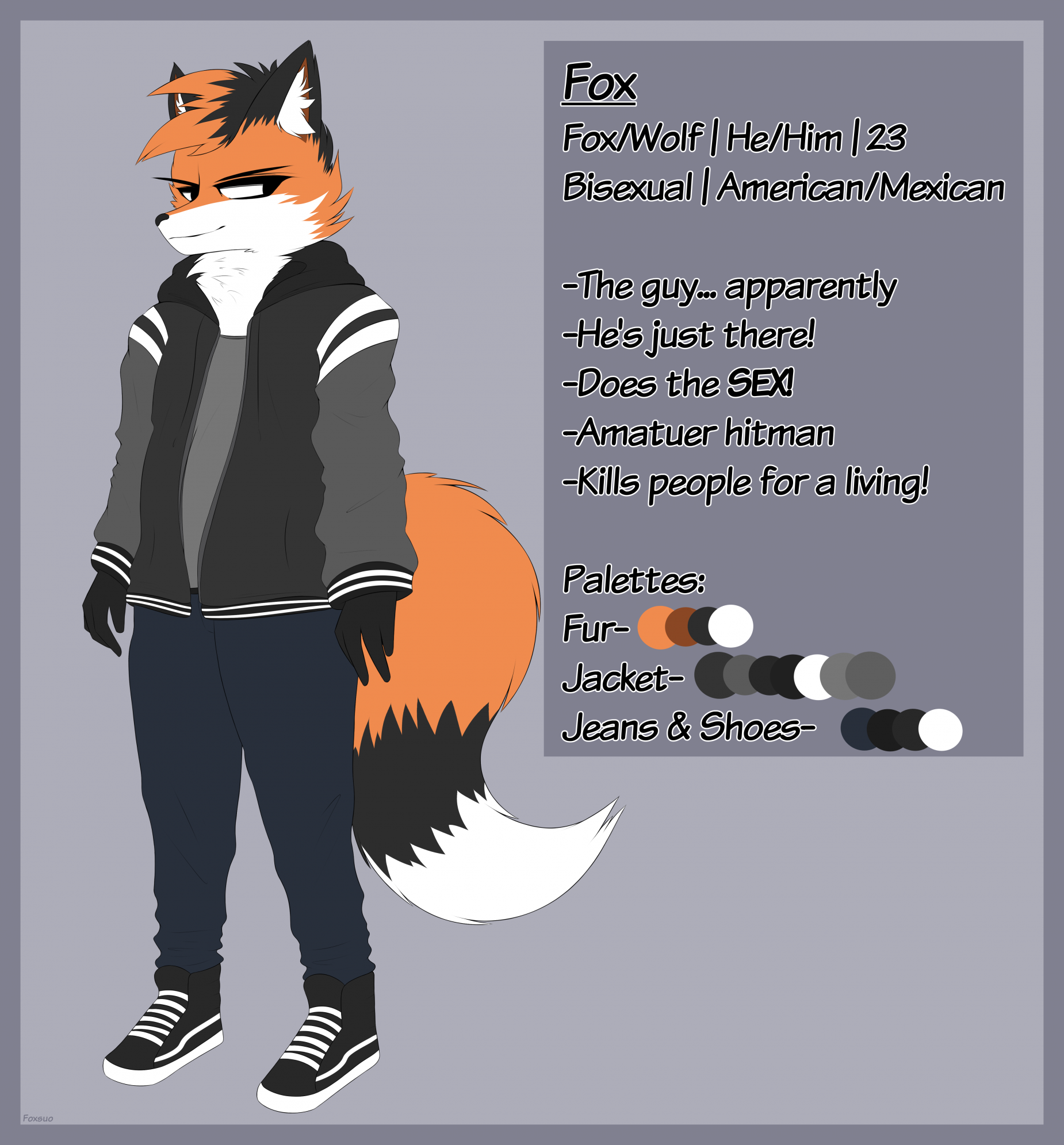 Fox (Main OC) by FoxBot_FA -- Fur Affinity [dot] net