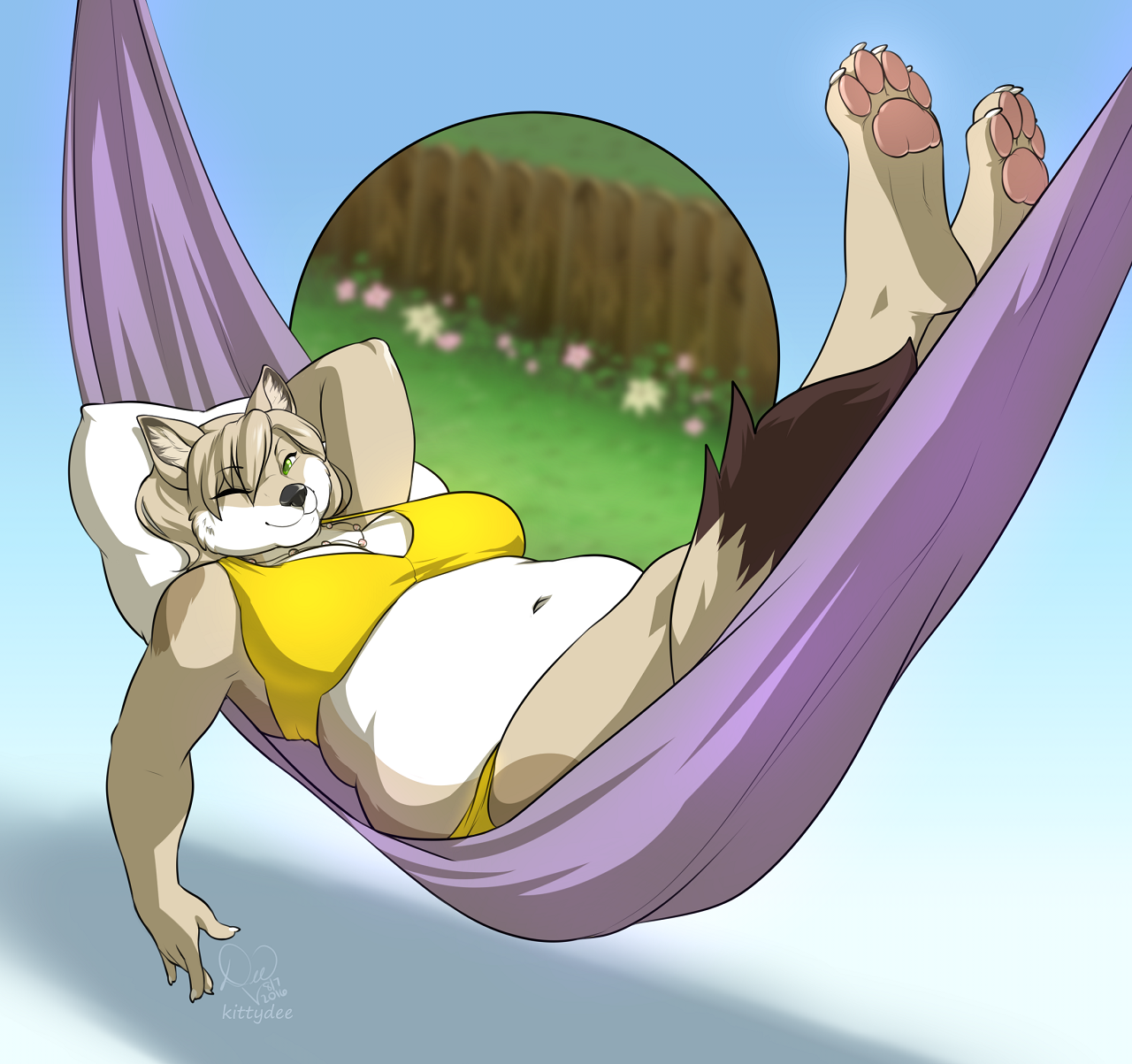Lounging Coyote by foxcall -- Fur Affinity [dot] net