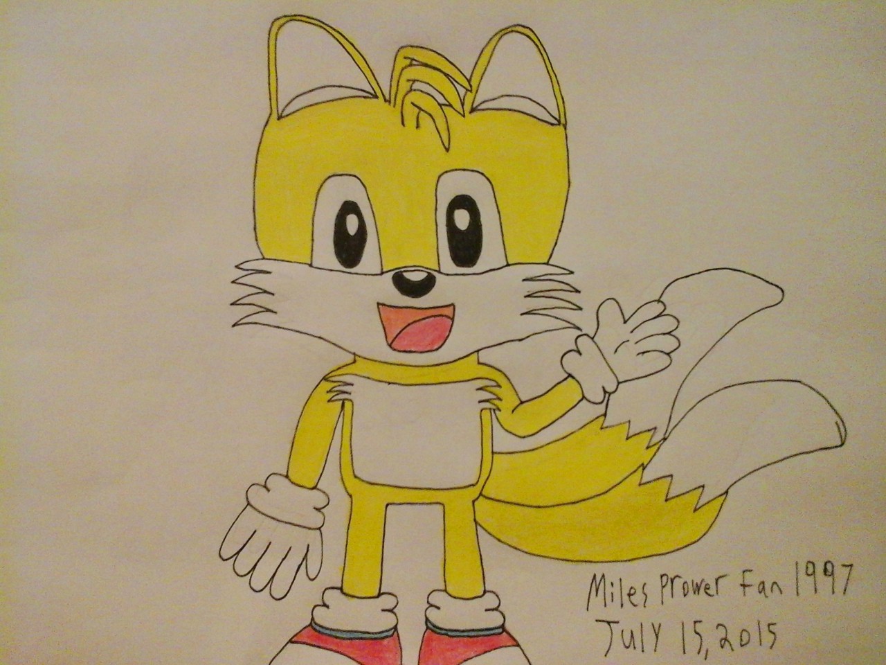 Classic tails  Cute drawings, Sonic fan art, Sonic the hedgehog