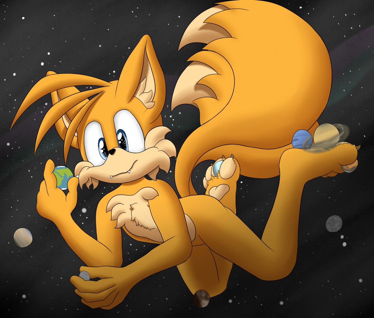 Planet Inspector Tails by FoxKai -- Fur Affinity [dot] net