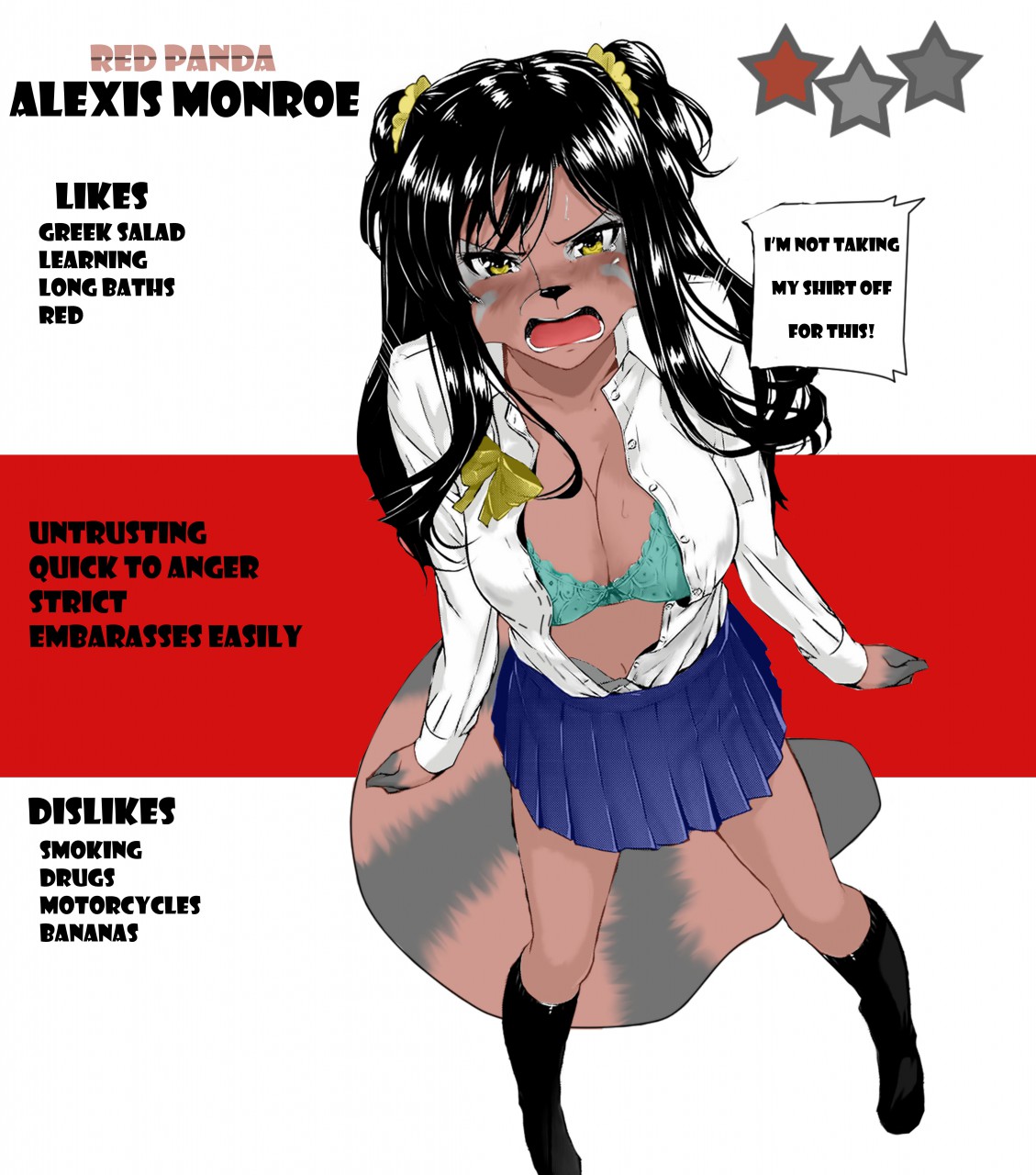 Alexis Monroe Ref by FoxLoreComics -- Fur Affinity [dot] net