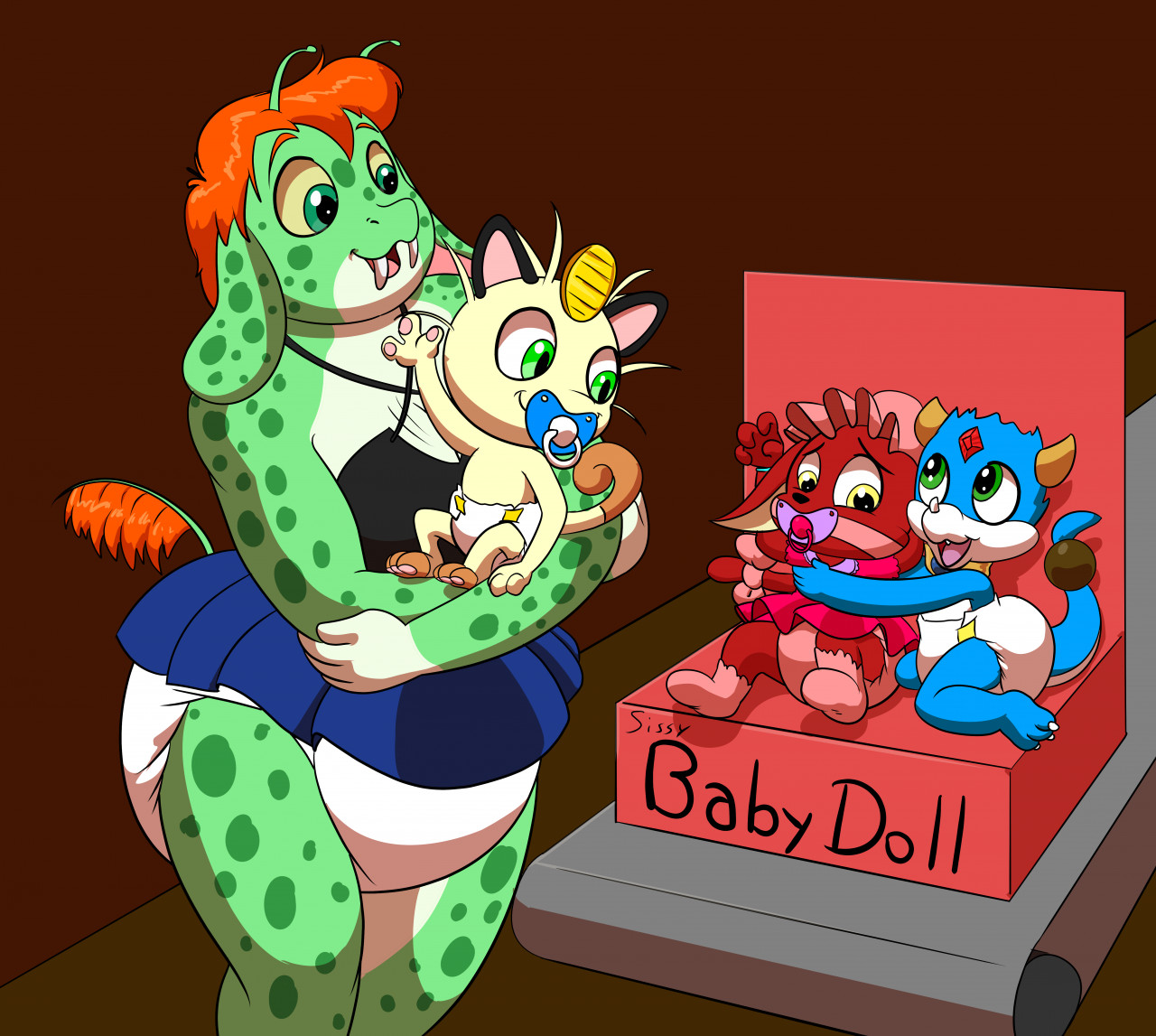One Of The Babies Now By Foxypoof Fur Affinity Dot Net