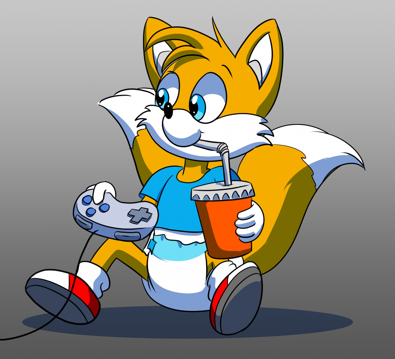 Tails in his Crib by foxypoof -- Fur Affinity [dot] net