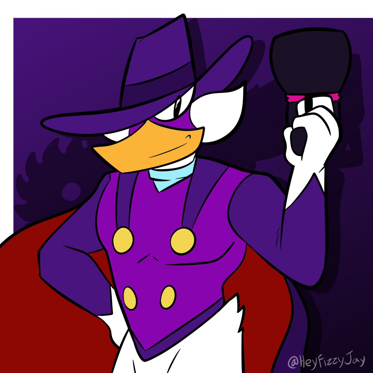 Darkwing Duck by foxzombiej -- Fur Affinity [dot] net