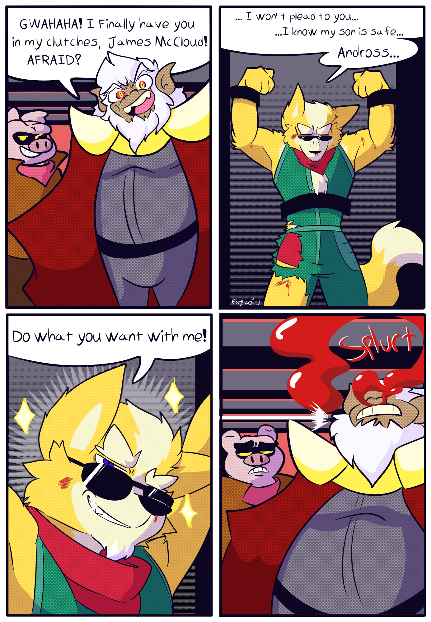 Stupid Sexy Star Fox (dad) by foxzombiej -- Fur Affinity [dot] net