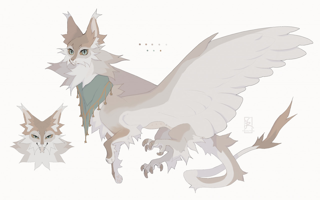 Feline Winged Capybara by Fificat on DeviantArt