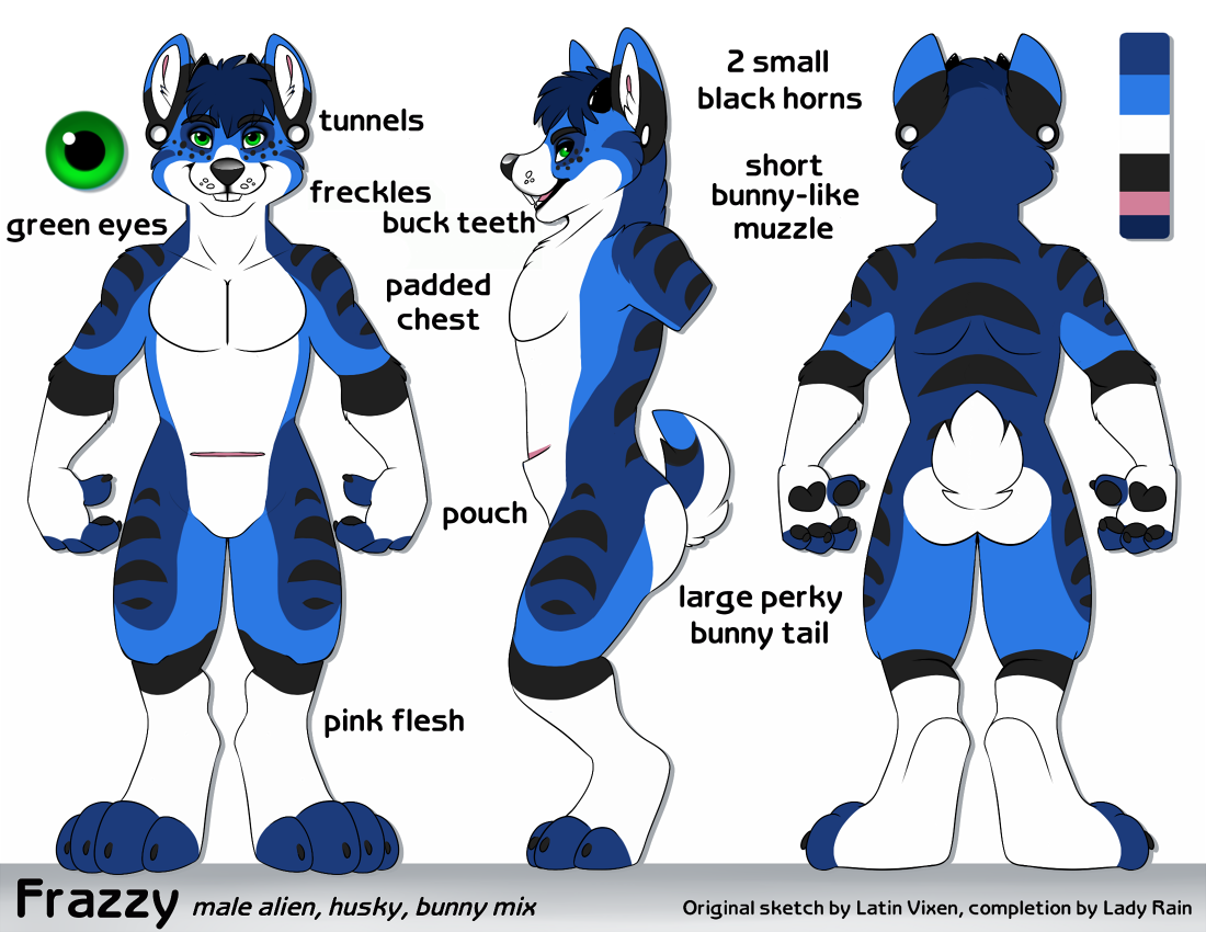 New Frazzy suit Concept Art by frazzles626 -- Fur Affinity [dot] net