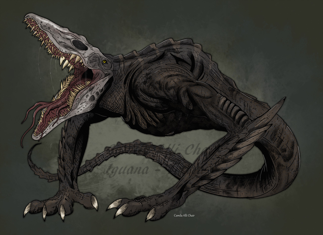 Skull Crawler by Freakyraptor -- Fur Affinity [dot] net