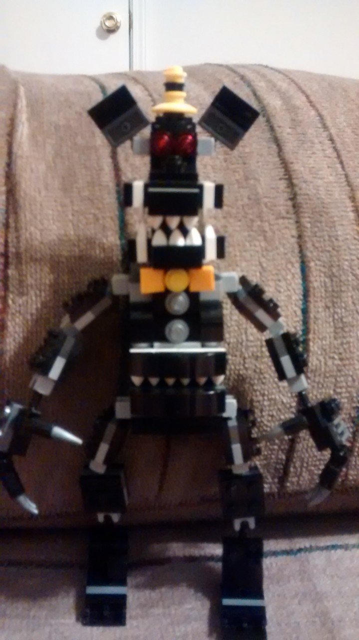 LEGO MOC Fnaf 4 nightmare animatronics pack by