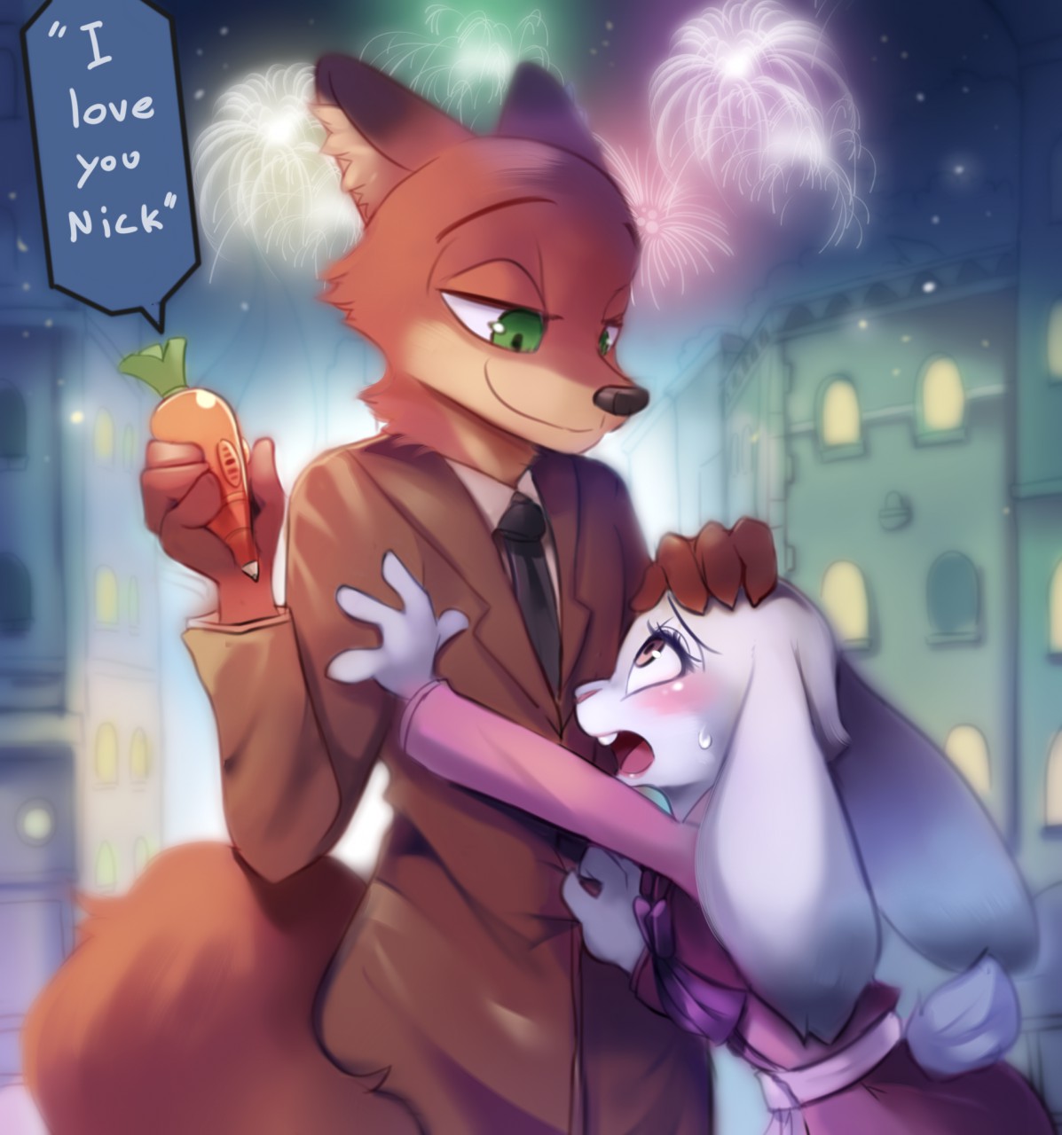 Judy and Nick by freedomthai -- Fur Affinity [dot] net