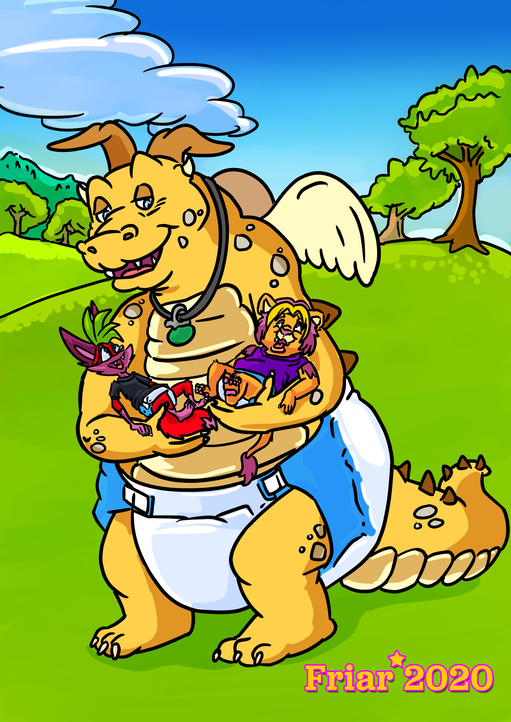 Berry and Friar In Dragon Land by Friar -- Fur Affinity [dot] net
